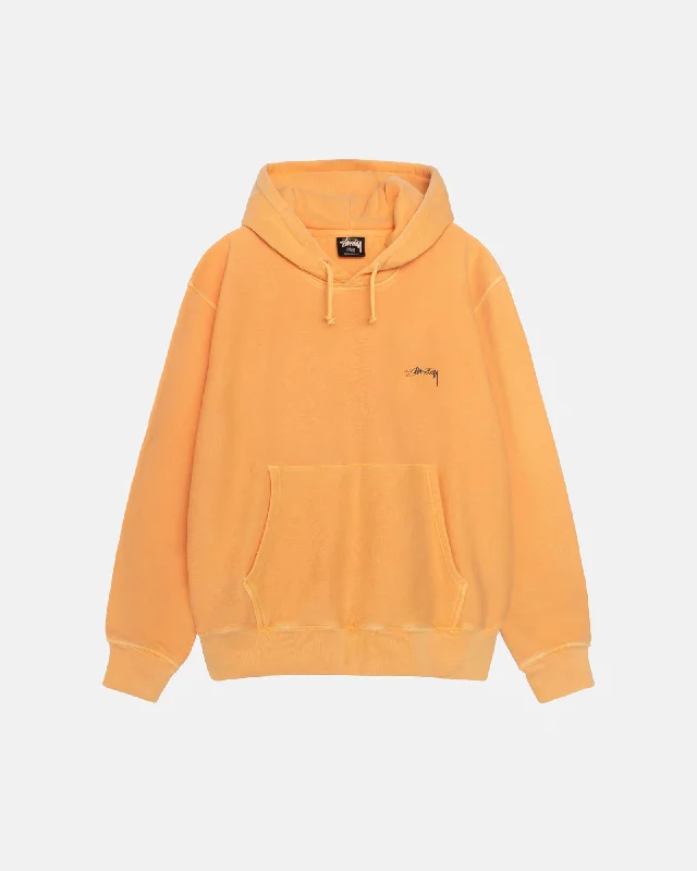 SMOOTH STOCK HOODIE PIGMENT DYED