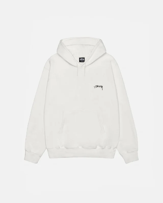 SMOOTH STOCK HOODIE PIGMENT DYED