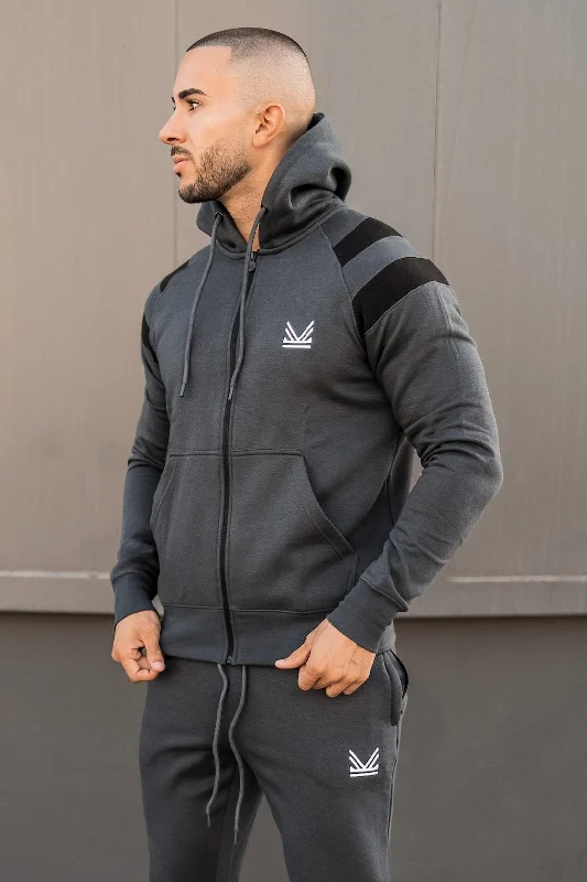 Neves Cotton Hoodie - Dark Grey