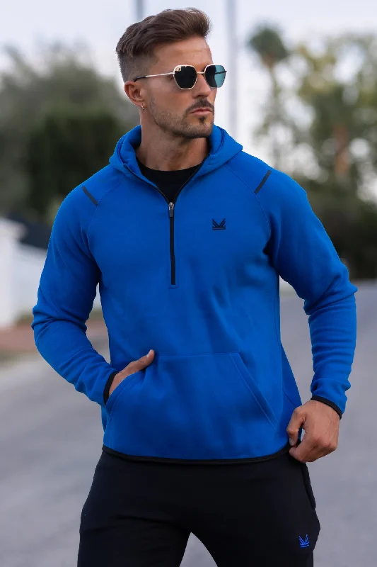 Jackson Cotton Hoodie - Dark Blue