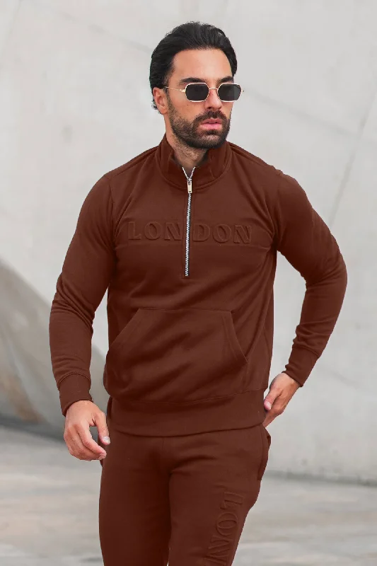 v2 DeBoss Cotton Jacket - Chocolate