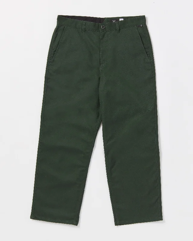 Billow Twill Pants - Dark Forest