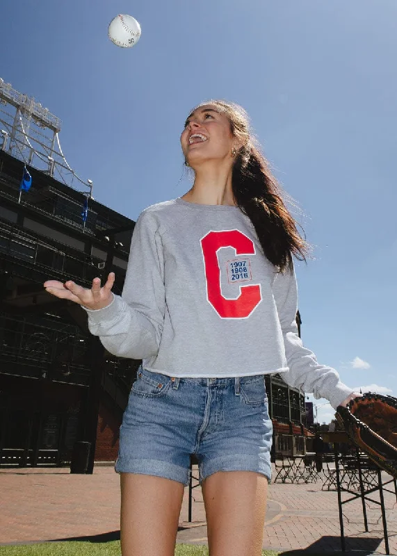 Game Day Chicago Crop Fleece