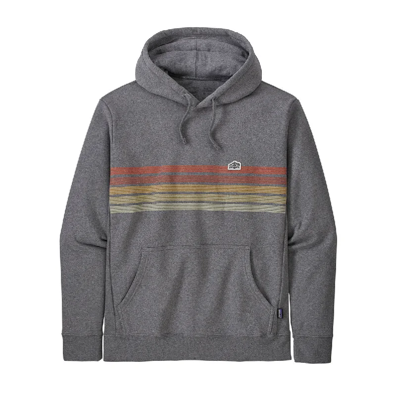 Men's Line Logo Ridge Stripe Uprisal Hoody