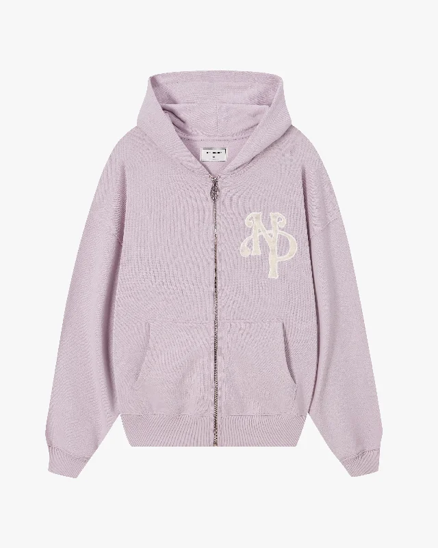 KILL BILL ZIP HOODIE LILAC