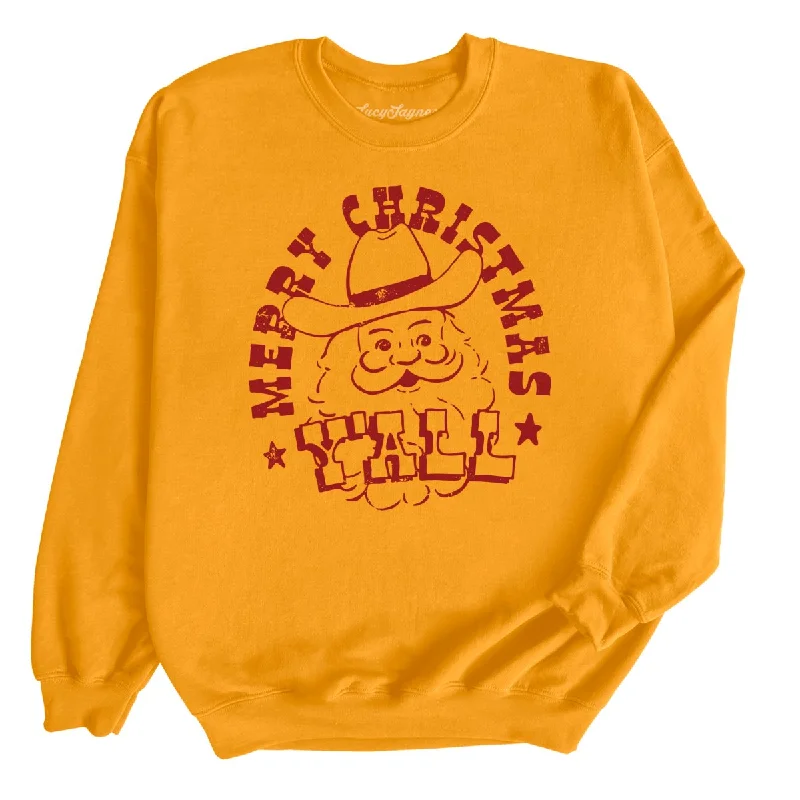 Merry Christmas Y'all Sweatshirt