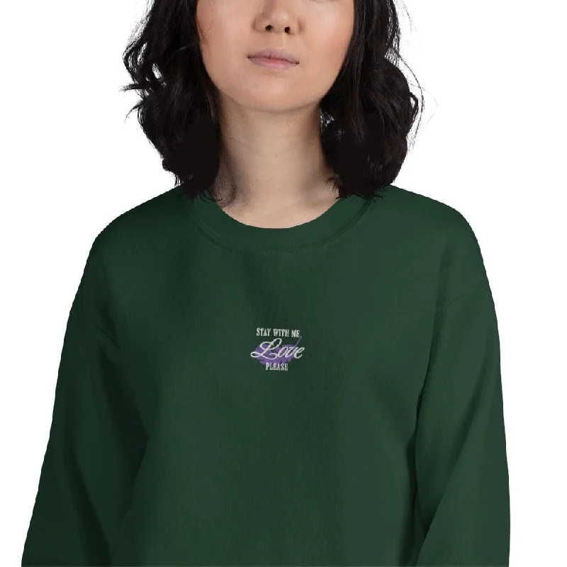 My Love King of Pride Embroidered Sweatshirt