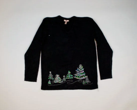 Neat Trees-Medium Christmas Sweater