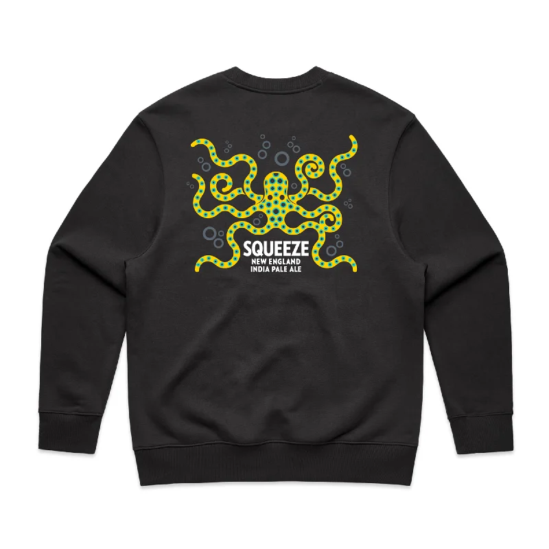 *LIMITED RELEASE* BLACK SQUEEZE SWEATSHIRT