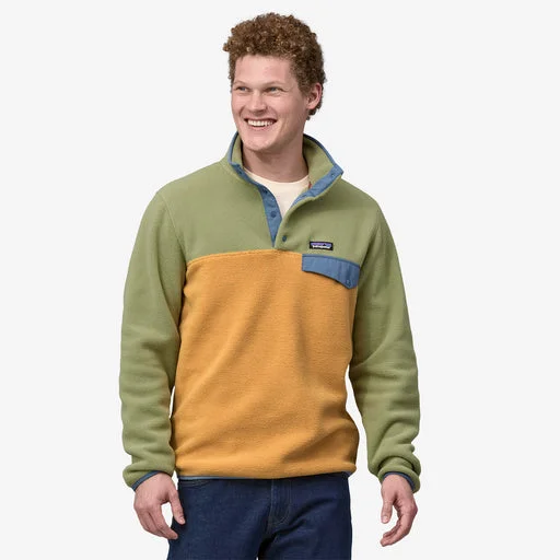 Patagonia Men's Lightweight Synchilla® Snap-T® Fleece Pullover - Pufferfish Gold