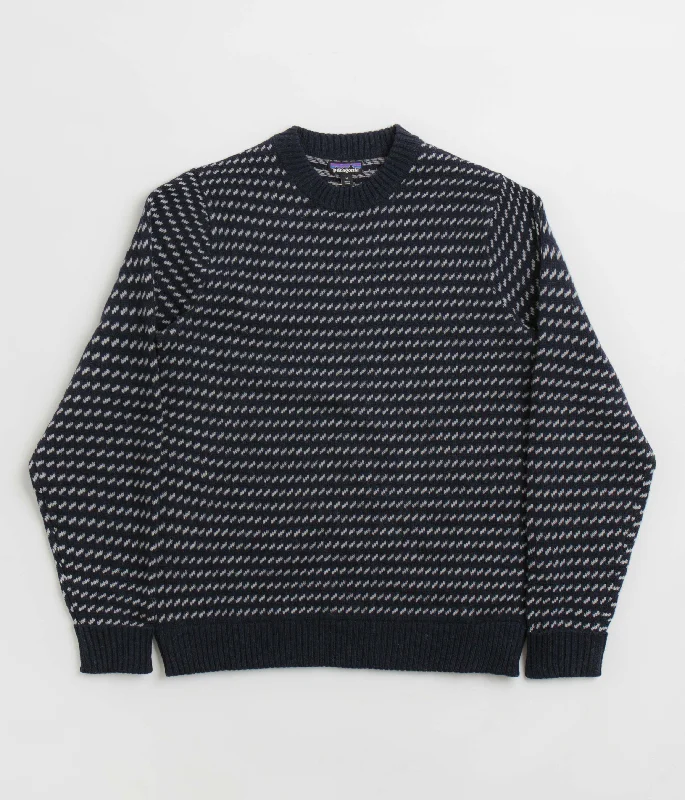 Patagonia Recycled Wool Sweatshirt - Classic Navy