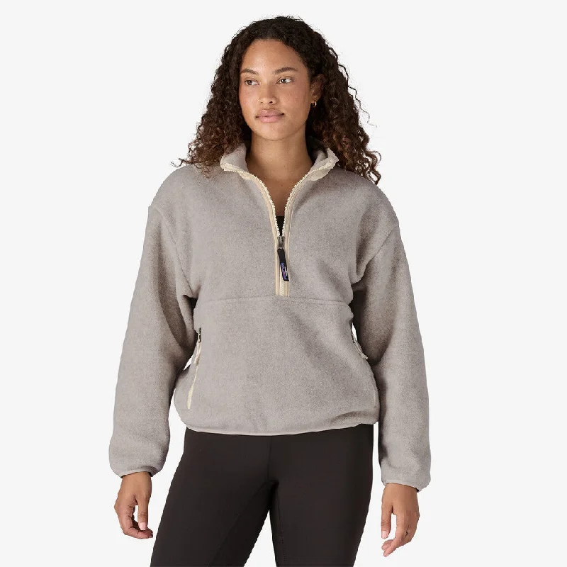 Patagonia Women's Synchilla® Fleece Marsupial - Oatmeal Heather w/Natural