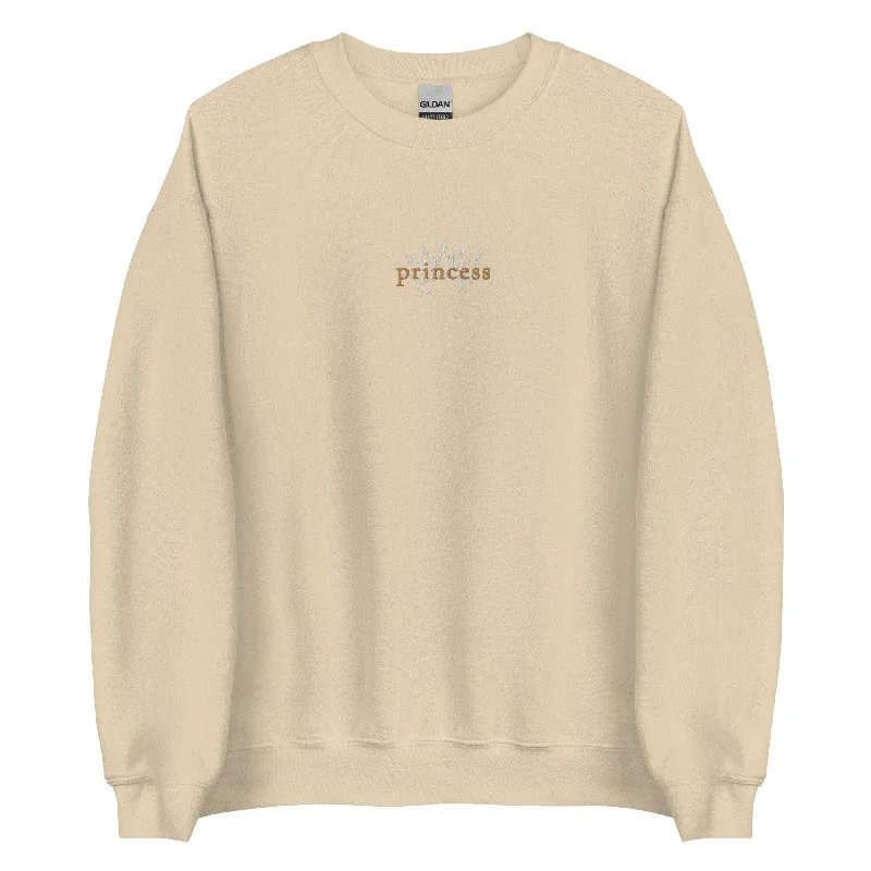 Princess Embroidered Sweatshirt