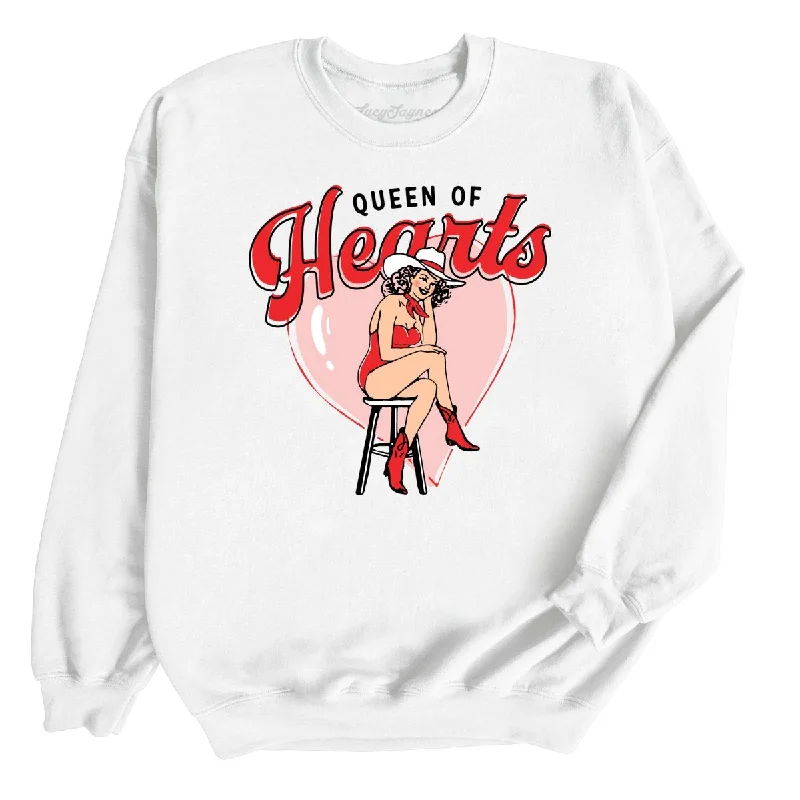 Queen Of Hearts Sweatshirt