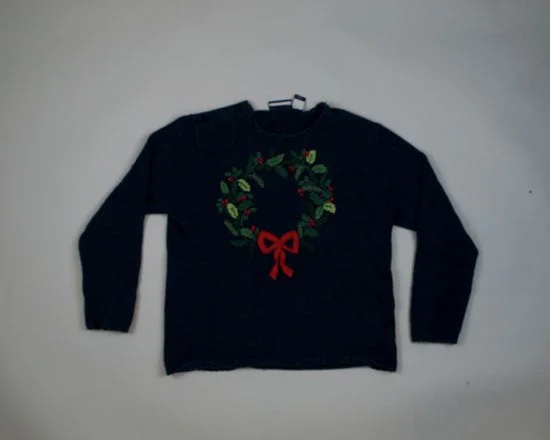 Radical Wreath-Small Christmas Sweater