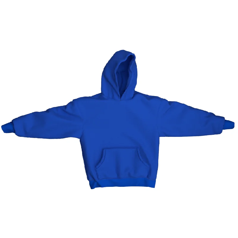 BLUE FLEECE HOODIE