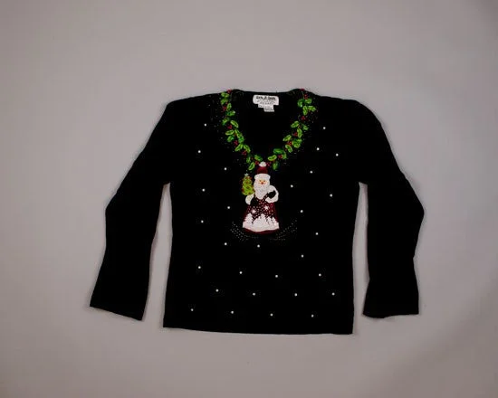 Santa in a Dress?-X-Small Christmas Sweater