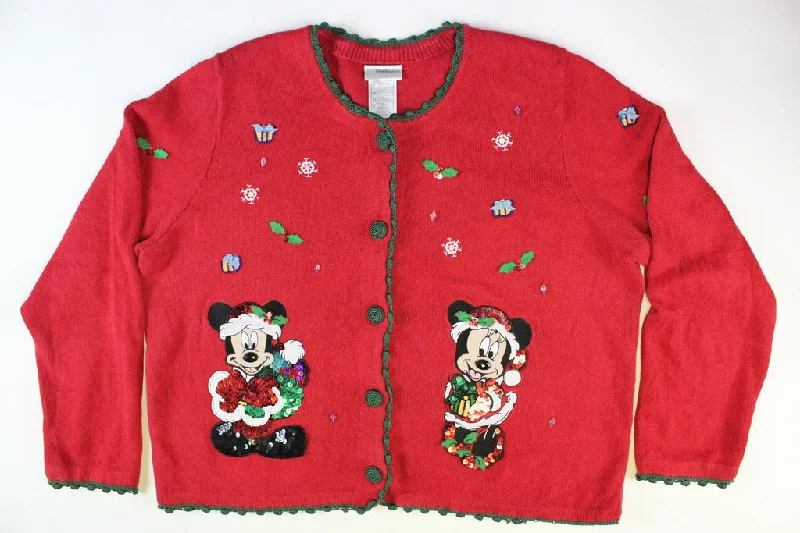 Santa with One Reindeer. Size 2XL, Christmas Sweater