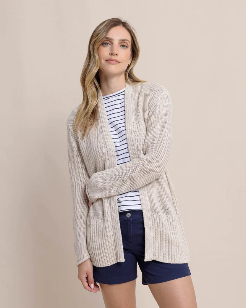 Southern Tide Women's Marren Cardigan - Stone