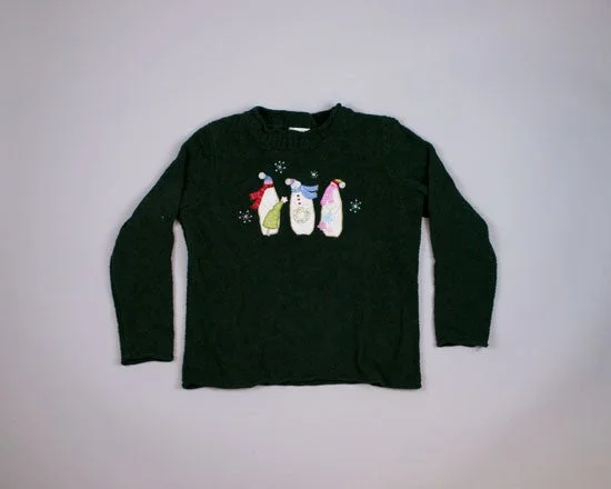 Three Wise Snowmen-Small Christmas Sweater