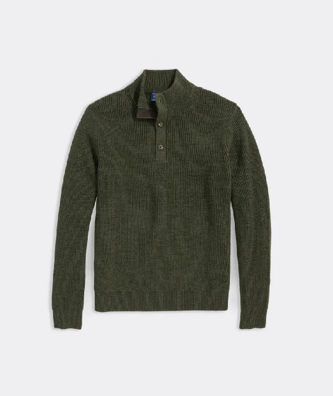 Vineyard Vines Men's Oysterman Sweater - Cypress