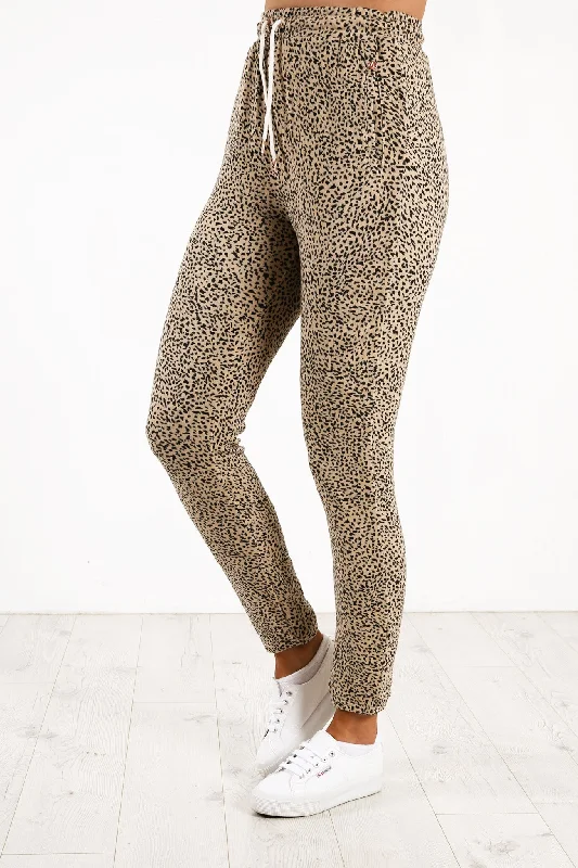 Lived In Lounge Fleece Pant Animal Print