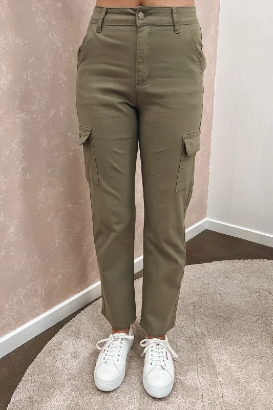 Mylie Cargo Pant Khaki