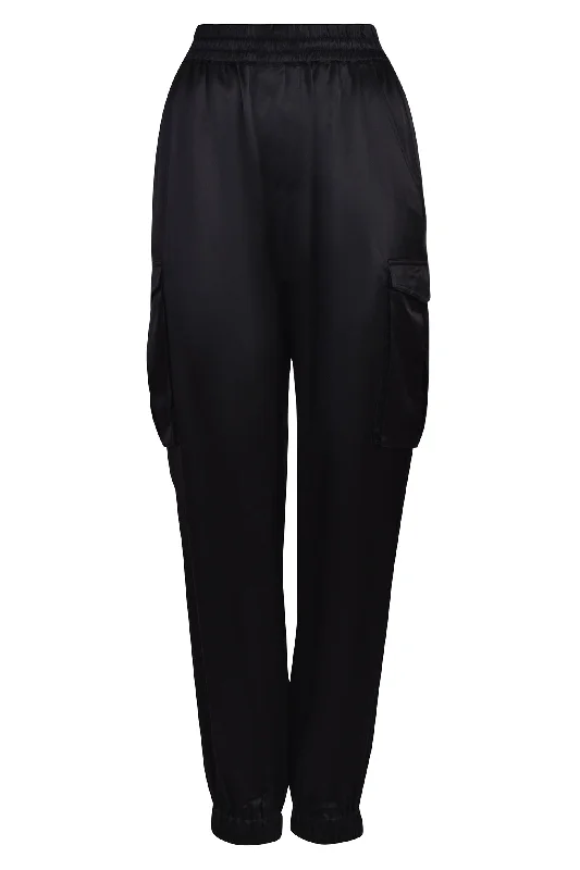 Husk EVITA PANT - Black