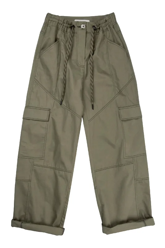 Munthe Enthu Pants - Army