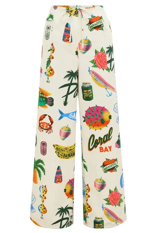 Alemais Samaki Pant - Multi Coloured