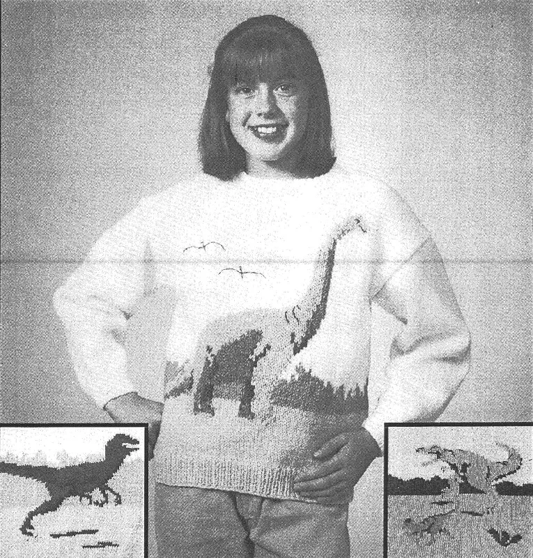 Brachiosaurus Pullover Pattern