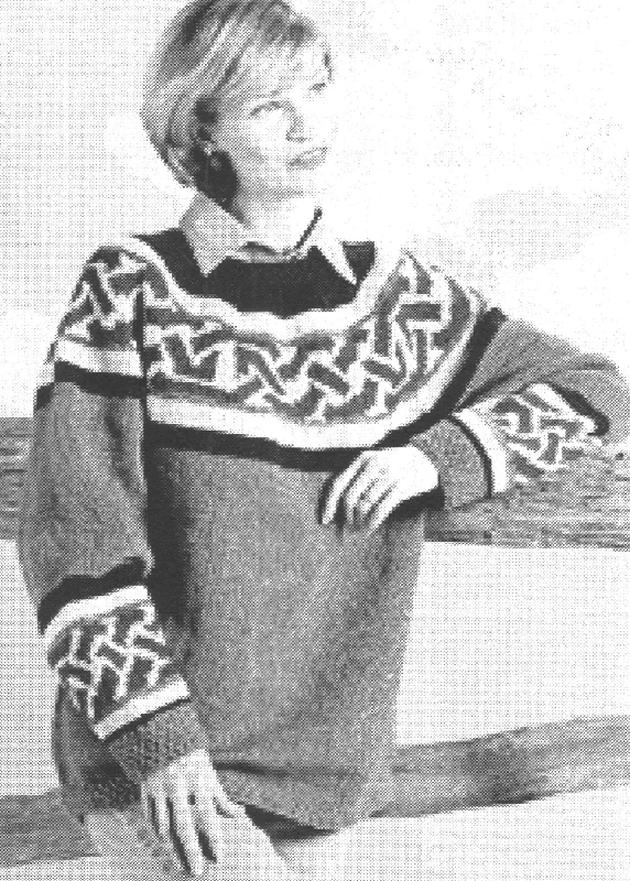 Celtic Knotwork Pullover Pattern