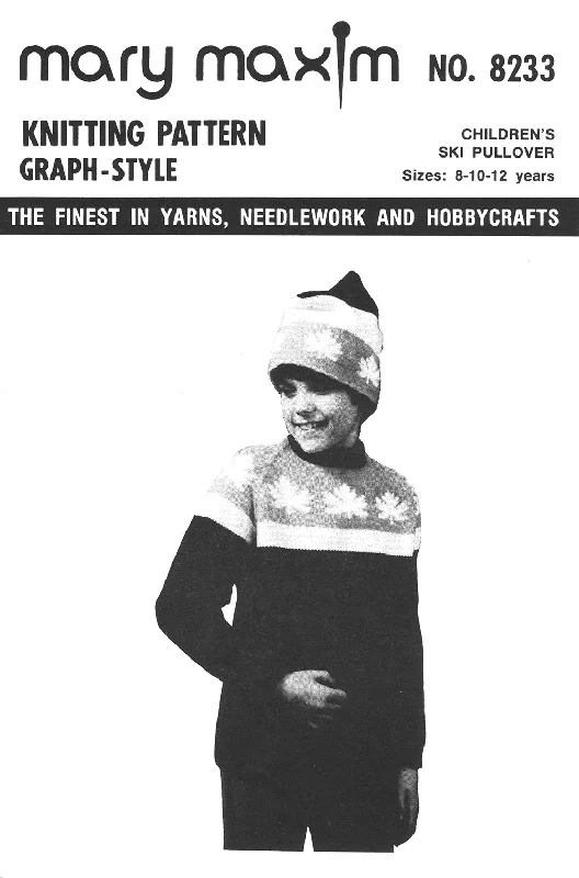 Children's Ski Pullover Pattern