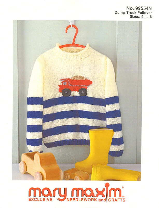 Dump Truck Pullover Pattern