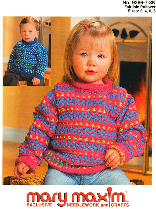 Fair Isle Pullover Pattern