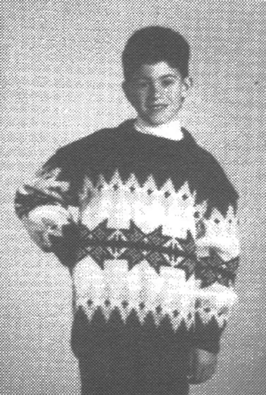 Geometric Pullover Pattern