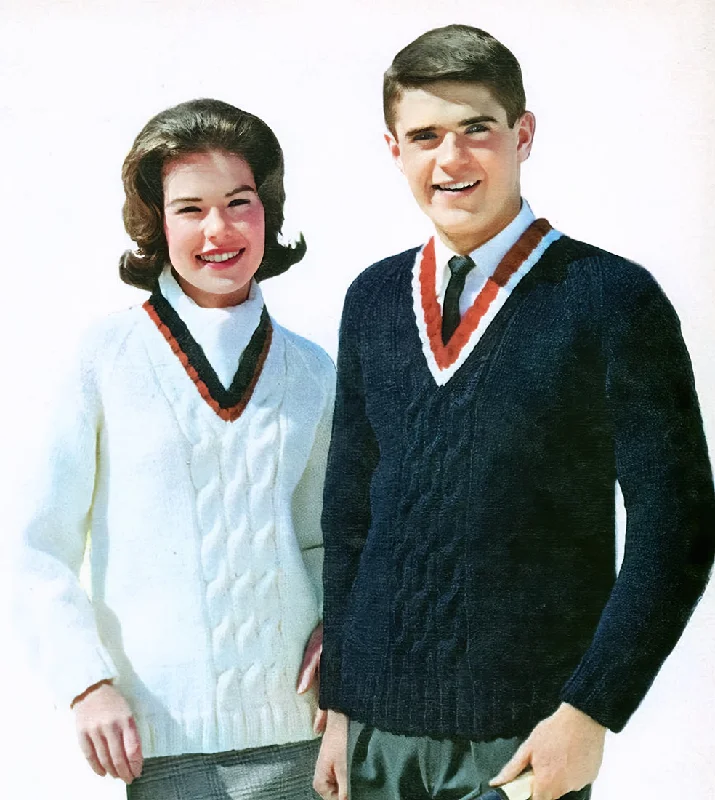 Ladies' and Men's Pullover Pattern