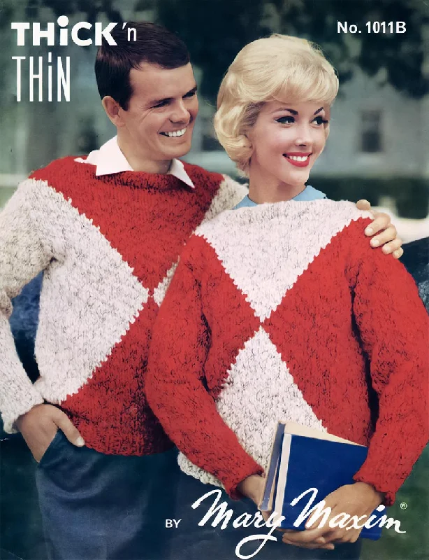 Ladies' or Youth's Boat-Neck Pullover Pattern