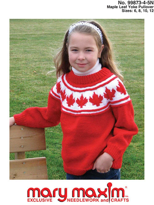 Maple Leaf Yoke Pullover Pattern