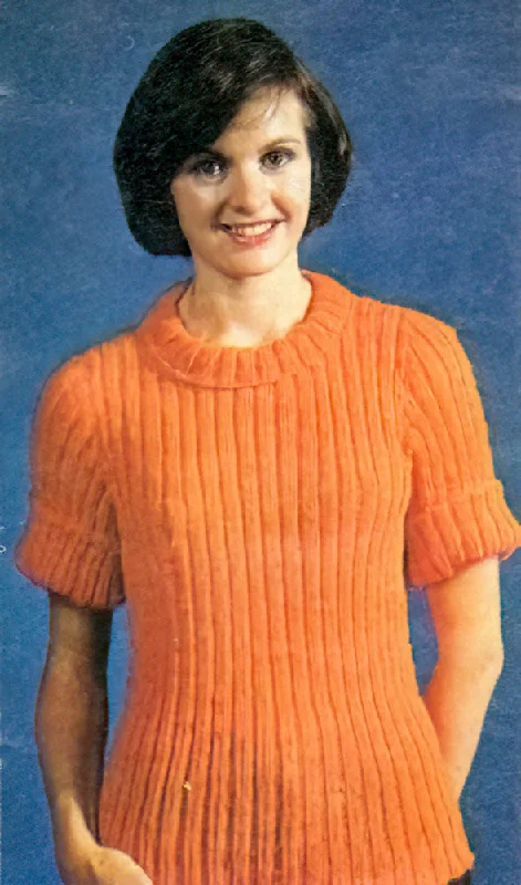 Ribbed Pullover Pattern