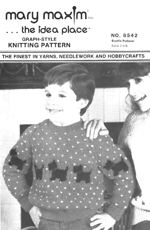 Scottie Pullover Pattern