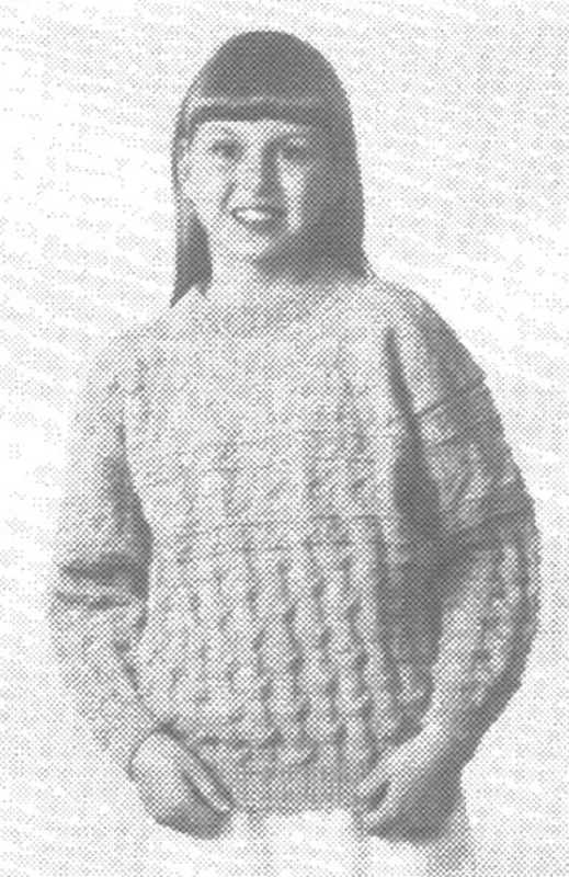 Textured Pullover Pattern