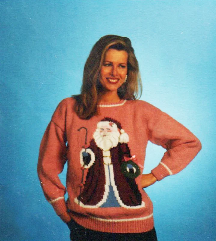 Victorian Santa Pullover Pattern