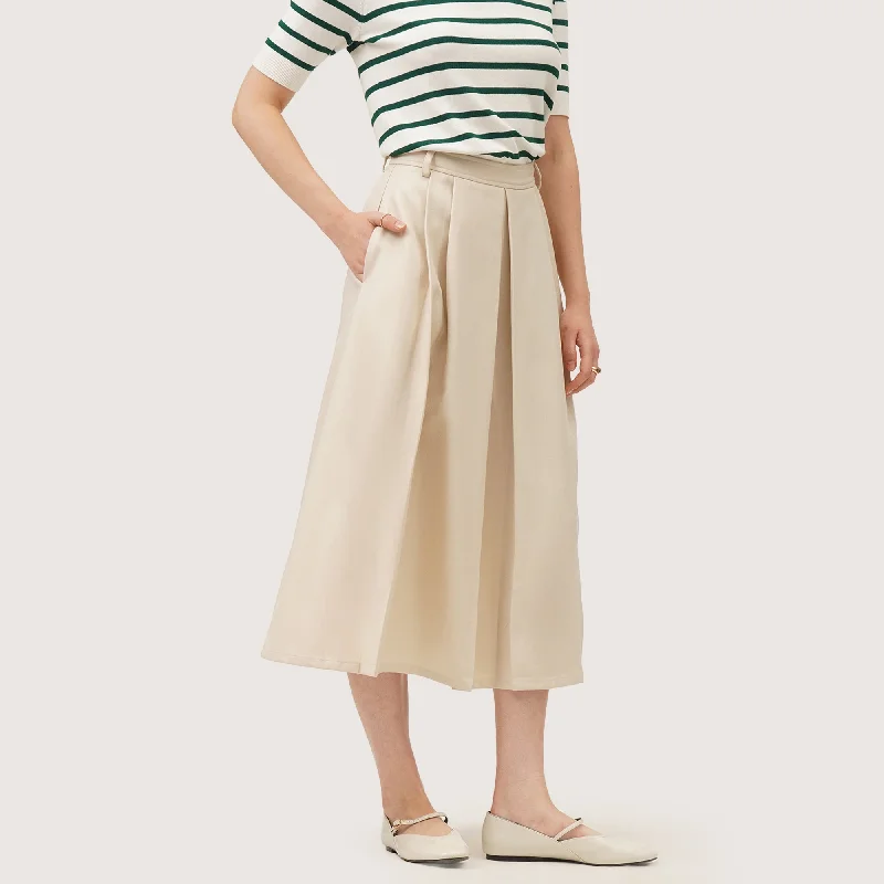 Maxi Pleated Skirt