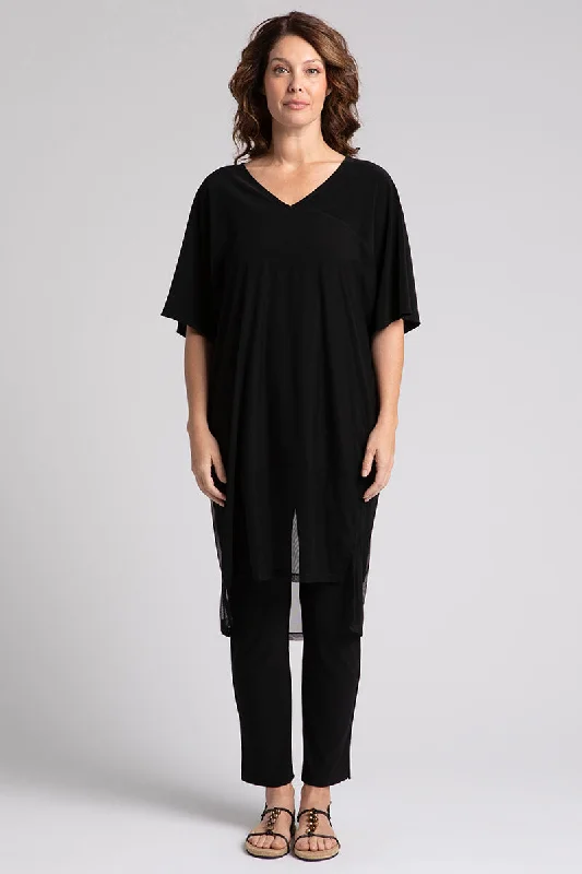 Mesh Cover Up | Black