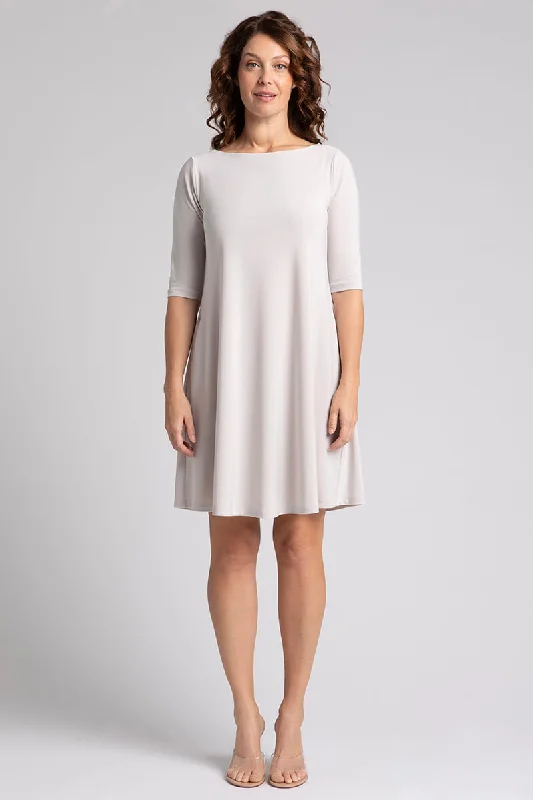 Nu Trapeze Dress | Cashew