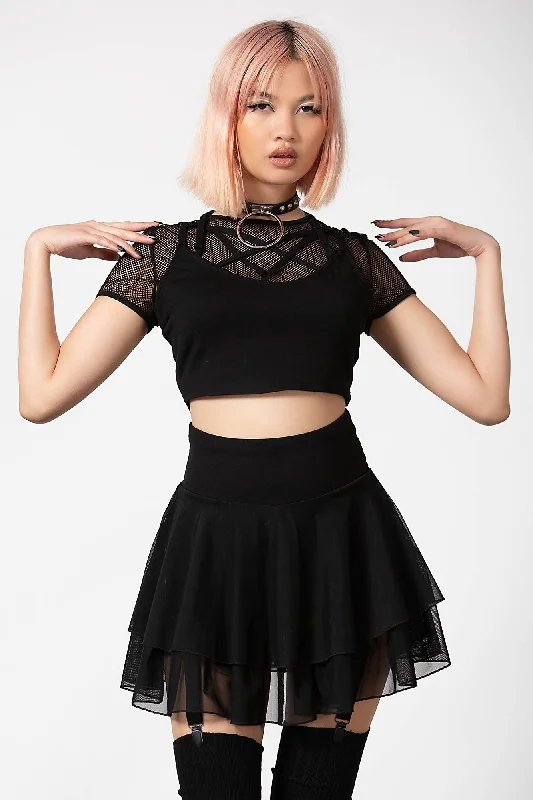 Yasumi Mesh Skirt